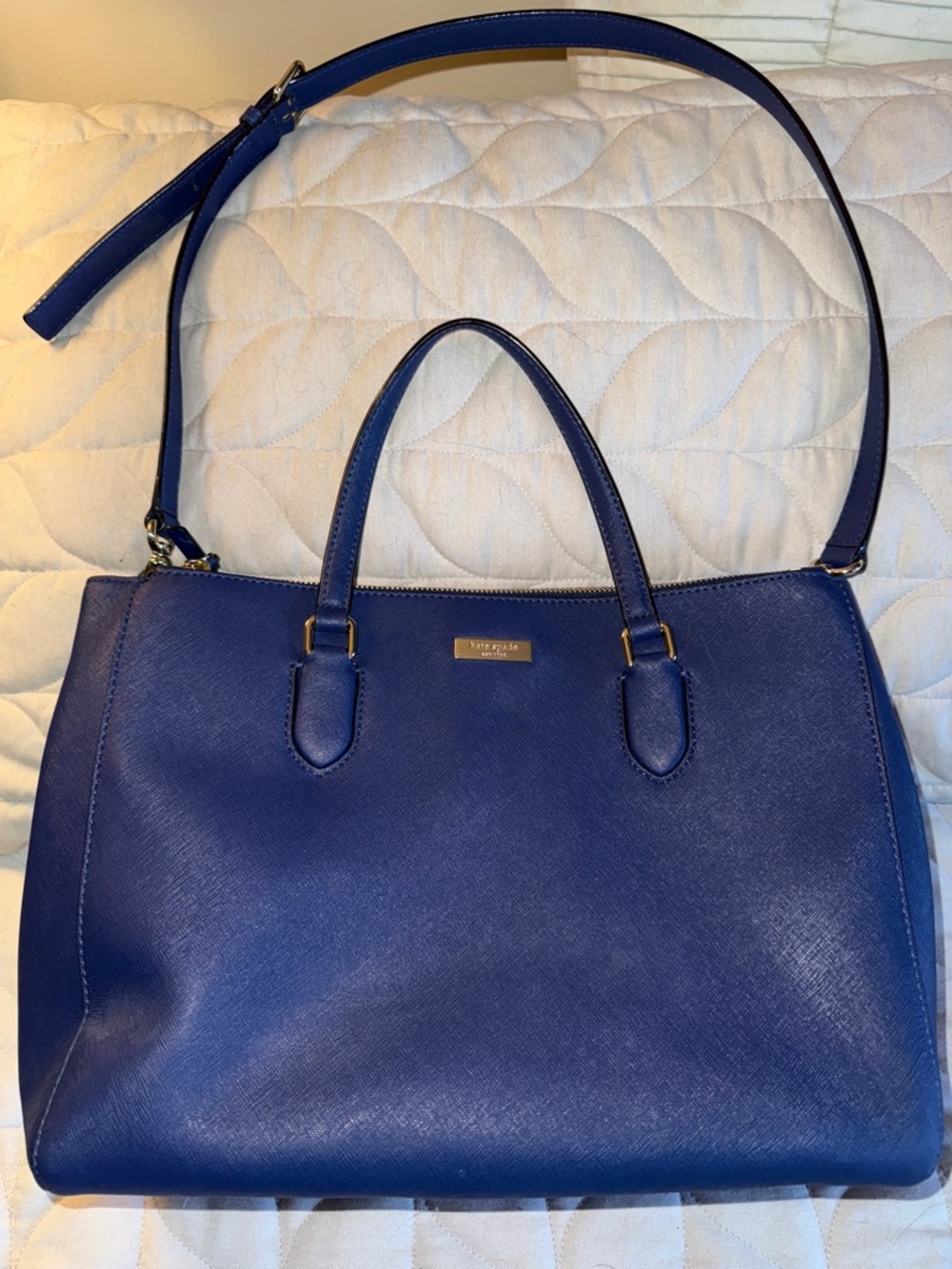 Kate Spade New York  Laurel Way Shoulder Bag with Handles Navy Blue